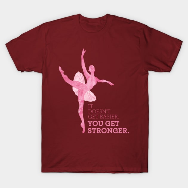 Ballerina shirt - ballet dancer - girl dancing T-Shirt by OutfittersAve